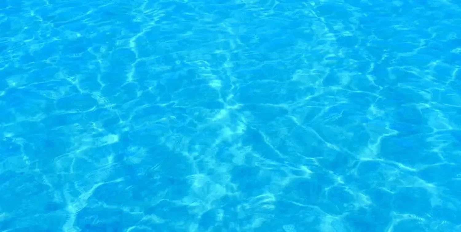 Beautiful Pool with Glass Beads